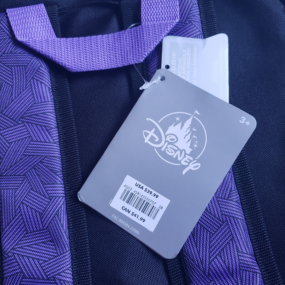 Disney Black Panther Wakanda Marvel Backpack NWT - Picture 7 of 12